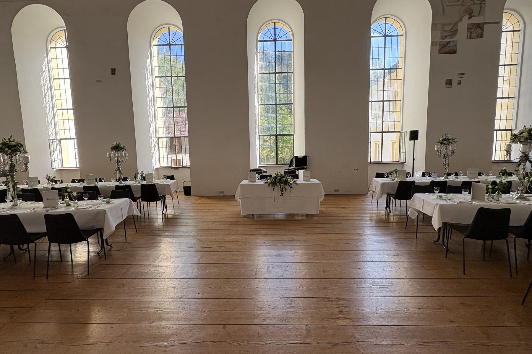 Elfred bei der Hochzeitsmagie, elegante Atmosphäre
